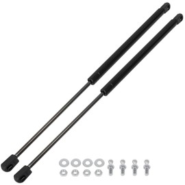 15" ANGLEWIDE Gas Spring Lift Support Struts & Shocks Replacement For Rear Window Truck Cap Camper Shell Canopy Bed Cover Storage Box Cabinet Box Motorhome RV Door RV Queen, 2-PC Set