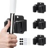 JAMEND CLXP 3PCS Broom and Mop Holder, Heavy Duty Garden
