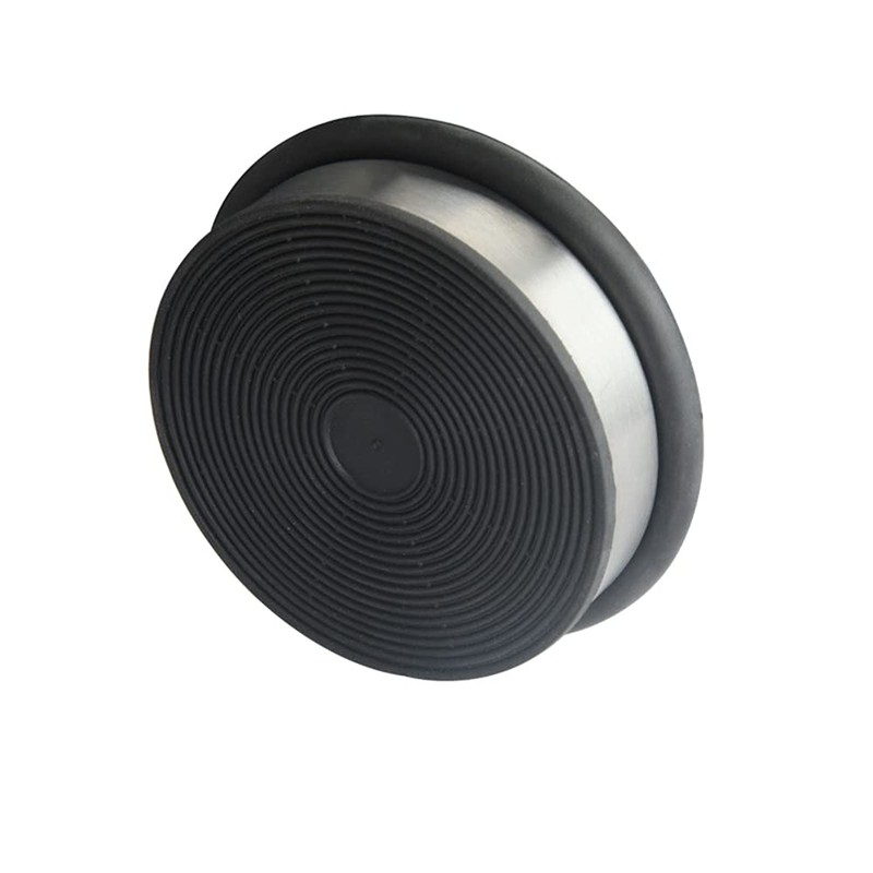 Heavy Duty Door Stop, 700g Weighted Door Stopper No Drilling