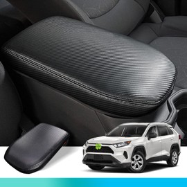 Ruiya Compatible with Toyota RAV4 2019-2024 Centre Armrest Cover, Centre Console Armrest Cover, Armrest Cover, RAV4 Centre Console, Armrest Box Cover, Centre Armrest Cover, RAV4 Accessories