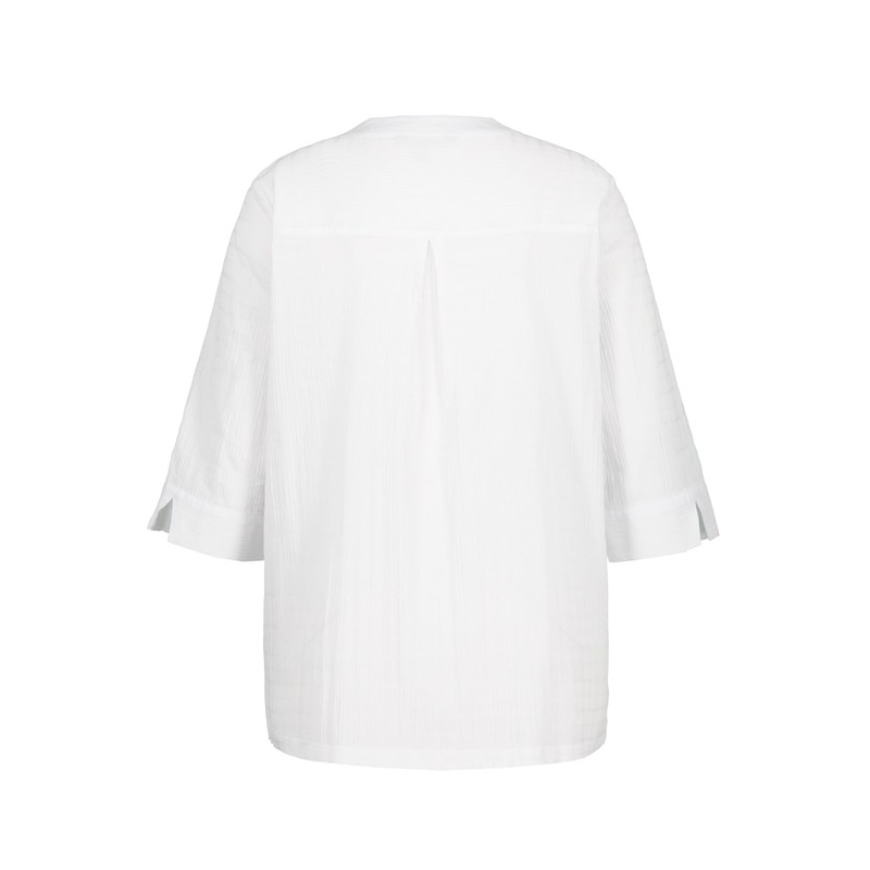 Ulla Popken Women's Tunic Blouse, Snow White