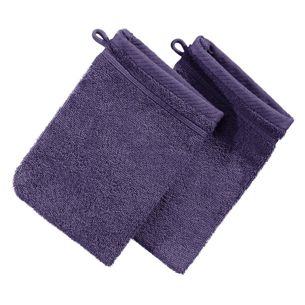 Erwin Müller Heidelberg Washing Mitt, Pack of 2, 100% Cotton,