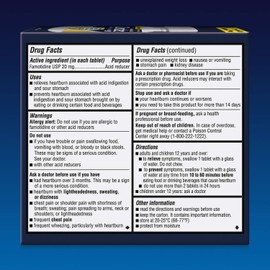 Zantac 360 Tablets - 20mg, 25 Count