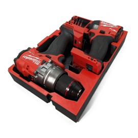 M18 Gen4 Drill/Impact Driver Combo Insert Organizer for Milwaukee Packout 3-Drawer Tool Box (48-22-8443)