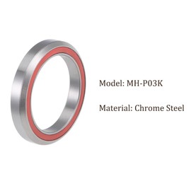 Kozelo 1 Piece MH-P03K Bicycle Headset Bearing - [30.15mm Bore Diameter x 41mm Outer Diameter x 6.5mm Width] 36°/45° Mounting Angle for Industrial Equipment