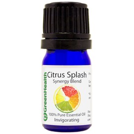 GreenHealth - Synergy Blend - 5ml Citrus Splash Oil (Invigorating) - 100% Pure and Natural