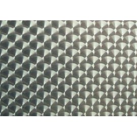 FPM Metals Engine Turned Aluminum Panel 12"x 48"x.063" 1" Swirls (DGL-100)