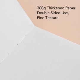 Diario de Acuarela, Cuaderno de Acuarela Cuadrado Portátil, Libro de Bocetos de Pintura con 30 Hojas, Cuadernos de Bocetos de Papel de Acuarela para Arte (BLUE)