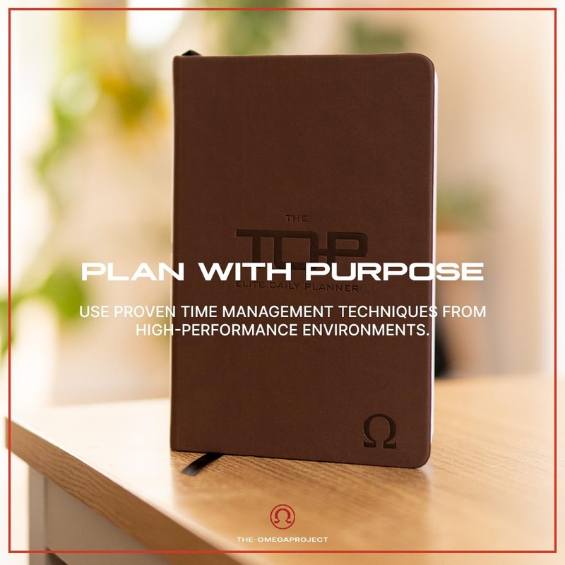 TOP Elite Daily Planner 2025 – Best Daily Organizer for