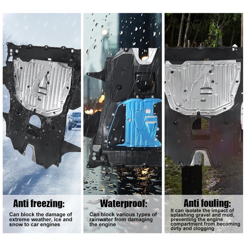 COOL STAR 74110-TBA-A00 Lower Engine Splash Shield Guard Compatible with