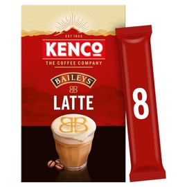 Kenco Baileys Latte Instant Coffee Sachets 8x15.0g (Pack of 5, Total 40 Sachets, 600g)