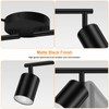 Plug in Track Lighting, LED Track Lighting Fixtures Ceiling, Black
