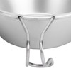 Camping Cup Backpacking Bowl Cup Stainless Steel with Hook Shape