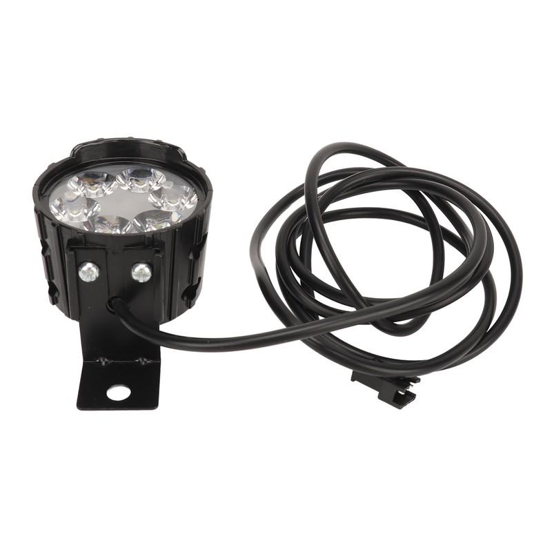 Cycling Horn Headlamp Waterproof 12‑72V Aluminum Electric Bike Front Light