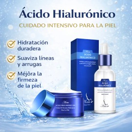 Kit Acido Hialurónico B5 Crema + Suero Hidratación Facial