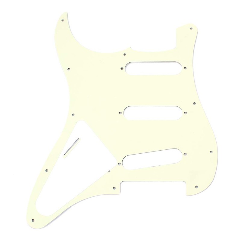 Alnicov 11 Hole Sss Guitar Strat Pick Guard Fits For
