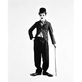 Charlie Chaplin With Cane 24x36 Classic Hollywood Poster