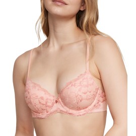 Victoria's Secret Perfect Shape Push-Up Lace-Trim Bra - Purest Pink Lace - 38DD