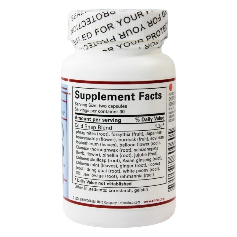 OHCO Cold Snap - Chinese Herbal Supplement for Deep-Level Immune