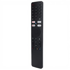 Pomya Mando a Distancia de Repuesto para Android TV Q2 L65M7 Q2ME y para L55M7 Q2ME, Mando a Distancia BT de Repuesto de Mando a Distancia por Voz, Configuración Rápida