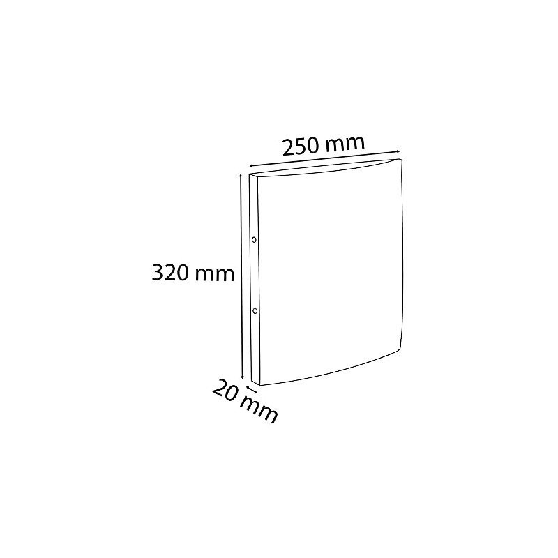 Exacompta - ref. 54255E - 1 Glossy card binder -