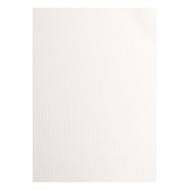 Florence Vaessen Creative Textured Cardstock, White, 216 Grams, A4, 10 Sheets, for Scrapbooking, Card Making, Die Cutting and Other Paper Crafts