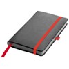 A6 Leather Hard Cover Lined Notebook Notepad Writing Pad Ruled