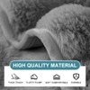 SHANNA Thick Rabbit Plush Sofa Cover 1 2 3 Seater,