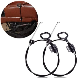 2 PCS Sofa Recliner Cables, D-Ring Recliner Release Pull Handle Cables Recliner Replacement Parts, Hook Exposed Cable Length 4.75 Inch S Tip, Total Length 36.25 Inch