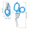 Multitool Scissors Folding 6 in 1 Multifunction Scissors Emergency Response