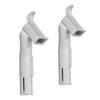 2Pcs Wide Mouth Welding Nozzle Rectangle Stainless Steel Plastic Welder