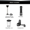 BLACK+DECKER Kitchen Wand Cordless Immersion Blender, Hand Blender with Charging