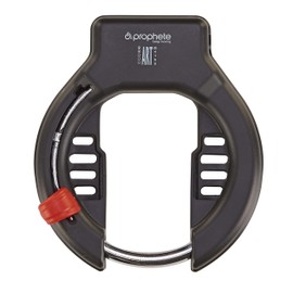 Prophete Frame Lock Bicycle Lock ART** Certified with 2 Keys Black