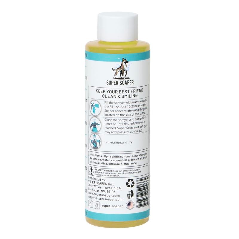 Super Soaper Electric Dog Washing Kit with Pump Sprayer and