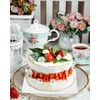 qiqee White 11 Inch Wave Cake Boards 15-Packs Squares Base