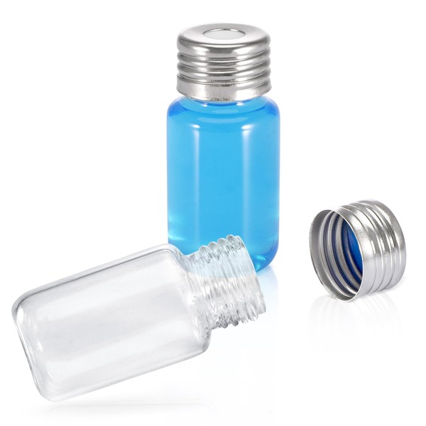 creahub 100 Pack Screw Top Headspace Vial, 10ml Vial, Borosilicate