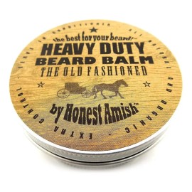 Bálsamo Honest Amish Apra Barba, 4 Onzas, Lata De Rosca.