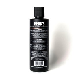 Berk's Full Spectrum Dandruff Shampoo with Coal Tar, Salicylic Acid, and Sulfur, 8 Fl Oz