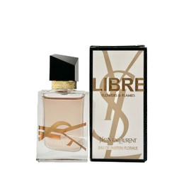YVES SAINT LAURENT YSL LIBRE FLOWERS & FLAMES EDP FLORALE Mini Perfume LE PARFUM Splash On - 7.5 ml / 0.25 Fl Oz