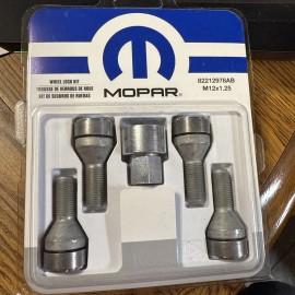 Mopar NEW Genuine OEM Mopar 82212978AB Wheel Lock Kit Jeep Dodge Chrysler