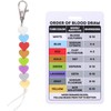 Order of Draw Beads with Reference Card, Order of Draw