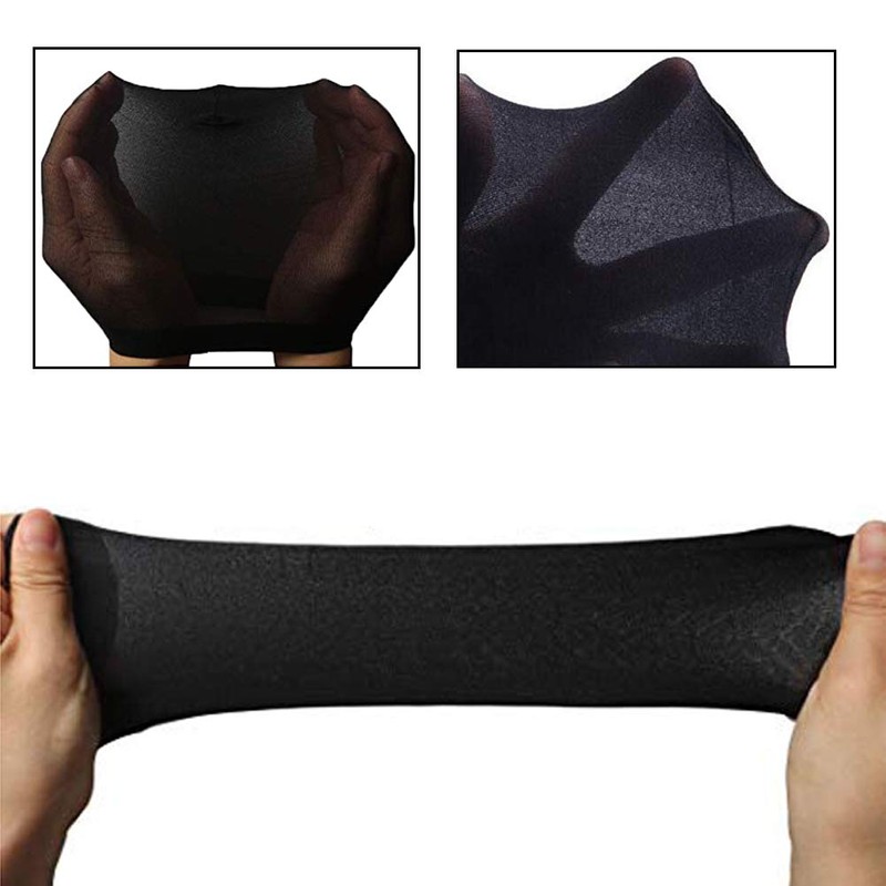 6pcs Soft Comfortable Stretchy Nylon Wig Cap Unisex Wig Stocking