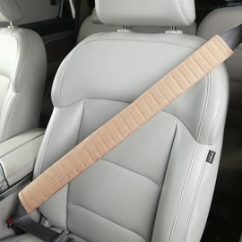 HighnessHwoo - Fundas acolchadas para cinturón de seguridad de coche, protectores de hombro para adultos, fundas extra largas para correa de cinturón de seguridad de auto, decoraciones para mujeres