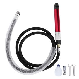 Pneumatic Grinder Set, Air Random Orbital Palm Sander Powered Wet Orbital Air Palm Sander Pneumatic Portable Pencil Grinder Air Wind Pen 90i/min