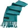 CJ Apparel Teal Green Men's Nepalese Solid Colour Fashion Scarf