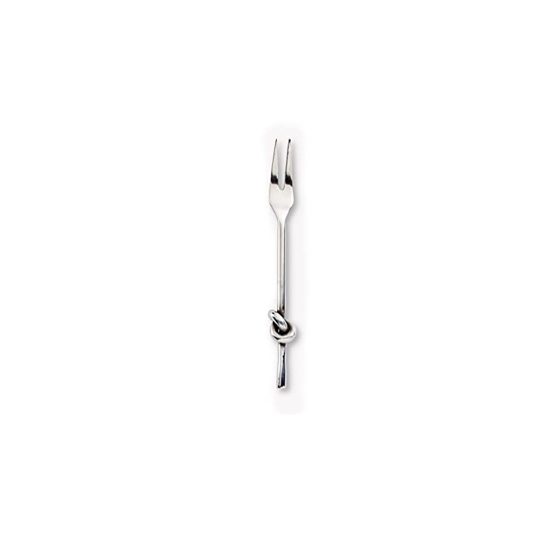 Abbott Collection Home 36-Knot/Fork Cocktail Fork with Knot Handle, Silver