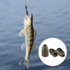 16 Pcs Tungsten Fishing Weights for Bass Fishing Pitching and