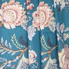 Teal Flat Sheets Only Queen Size Printed 100% Cotton Hotel