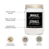YouNique Designs Inhale Exhale Candle Lavender Vanilla 8oz, Relaxing Gifts