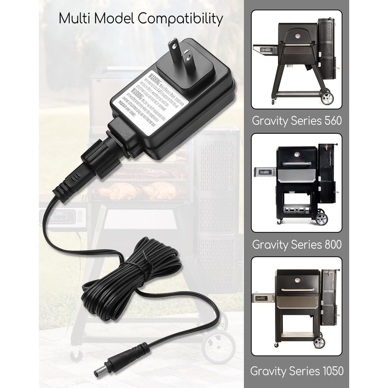 TIKSCIENCE Power Adapter Replacement 9004190216 with 15 FT Long Cord